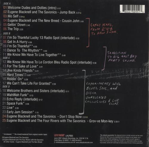 Eugene Blacknell We Can't Take Life For Granted - Sealed 2-LP vinyl record set (Double LP Album) US 8W32LWE854793