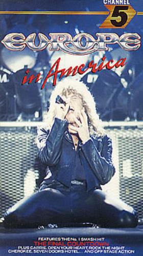 Europe Europe In America video (VHS or PAL or NTSC) UK ERPVIEU300751