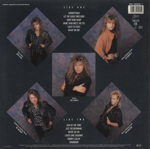 Europe Out Of This World - Stickered sleeve vinyl LP album (LP record) UK ERPLPOU849212