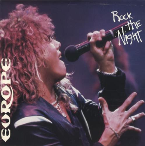 Europe Rock The Night 7" vinyl single (7 inch record / 45) US ERP07RO345269