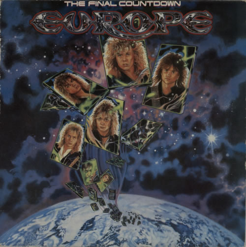 Europe The Final Countdown vinyl LP album (LP record) Greek ERPLPTH588697