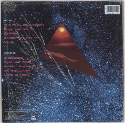 Europe The Final Countdown vinyl LP album (LP record) Hong Kong ERPLPTH719358