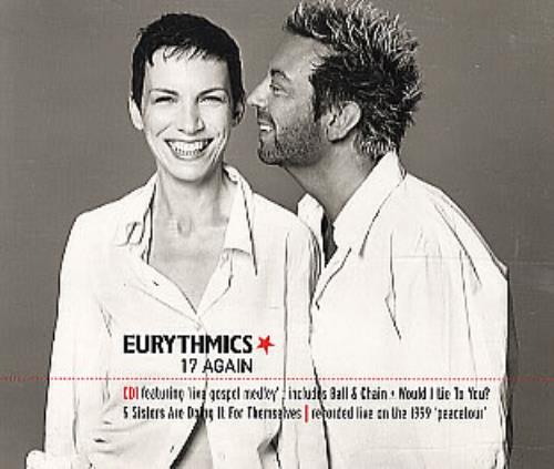 Eurythmics 17 Again 2-CD single set (Double CD single) UK EUR2SAG211773