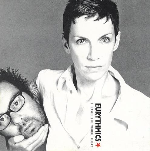 Eurythmics I Saved The World Today CD single (CD5 / 5") Mexican EURC5IS145755