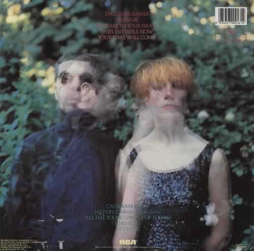 Eurythmics In The Garden vinyl LP album (LP record) German EURLPIN195174