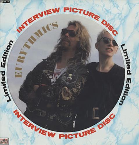 Eurythmics Interview Picture Disc picture disc LP (vinyl picture disc album) UK EURPDIN41469