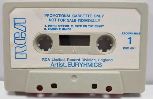 Eurythmics Intro Speech cassette single UK EURCSIN108169