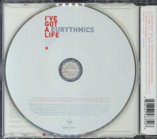 Eurythmics I've Got A Life 2-CD single set (Double CD single) UK EUR2SIV339199