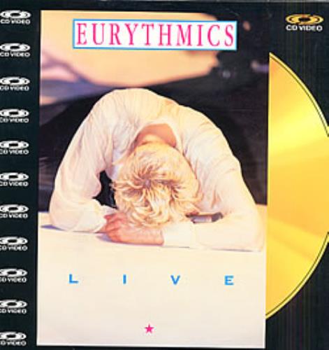 Eurythmics Live - Eurythmics laserdisc / lazerdisc UK EURLZLI11808