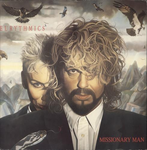 Eurythmics Missionary Man 12" vinyl single (12 inch record / Maxi-single) UK EUR12MI41120