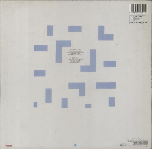 Eurythmics Revenge vinyl LP album (LP record) UK EURLPRE190460