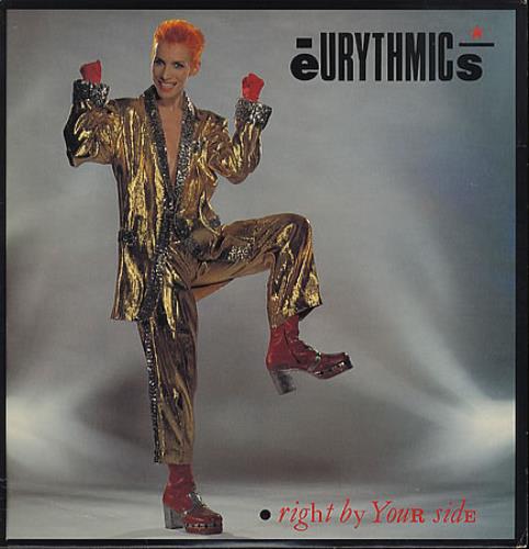 Eurythmics Right By Your Side 12" vinyl single (12 inch record / Maxi-single) US EUR12RI25797
