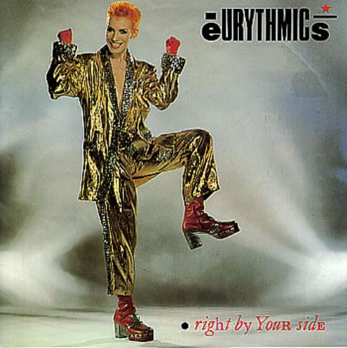 Eurythmics Right By Your Side 7" vinyl single (7 inch record / 45) Australian EUR07RI310181