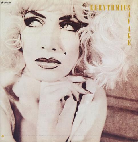 Eurythmics Savage vinyl LP album (LP record) Mexican EURLPSA254241
