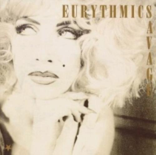 Eurythmics Savage CD album (CDLP) Japanese EURCDSA259948