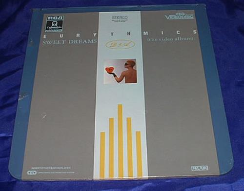 Eurythmics Sweet Dreams (The Video Album) laserdisc / lazerdisc US EURLZSW301991