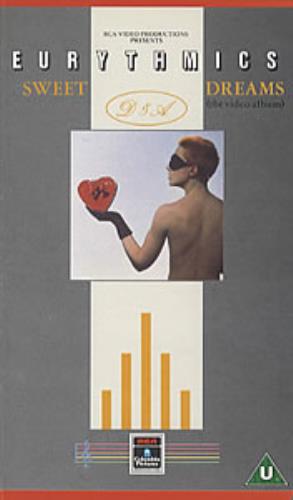 Eurythmics Sweet Dreams video (VHS or PAL or NTSC) UK EURVISW144697