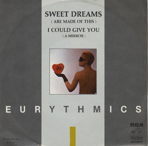 Eurythmics Sweet Dreams 7" vinyl single (7 inch record / 45) Mexican EUR07SW54804