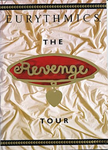 Eurythmics The Revenge Tour + set list tour programme Japanese EURTRTH261559