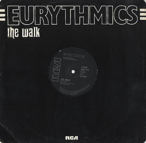 Eurythmics The Walk 12" vinyl single (12 inch record / Maxi-single) UK EUR12TH393848