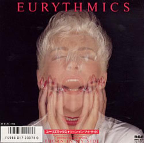 Eurythmics Thorn In My Side 7" vinyl single (7 inch record / 45) Japanese EUR07TH40322