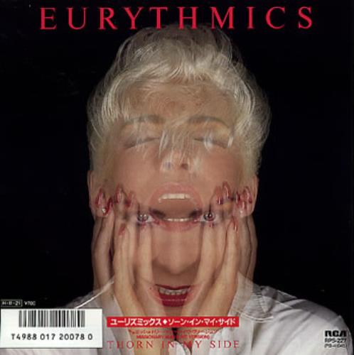 Eurythmics Thorn In My Side 7" vinyl single (7 inch record / 45) Japanese EUR07TH95721