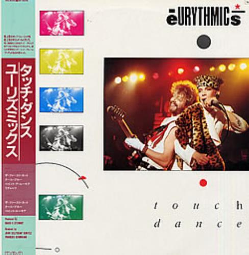 Eurythmics Touch Dance vinyl LP album (LP record) Japanese EURLPTO140477