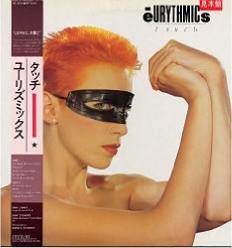Eurythmics Touch vinyl LP album (LP record) Japanese EURLPTO176148