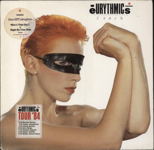 Eurythmics Touch vinyl LP album (LP record) German EURLPTO796117