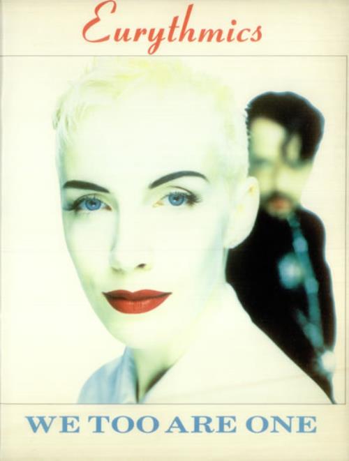 Eurythmics We Too Are One - Songbook book UK EURBKWE544457