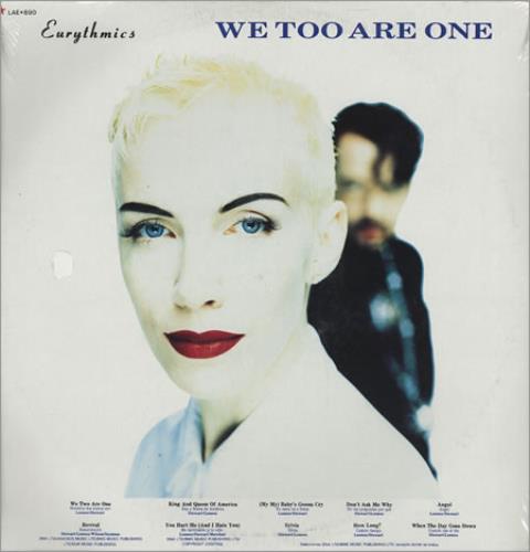 Eurythmics We Too Are One vinyl LP album (LP record) Mexican EURLPWE242830