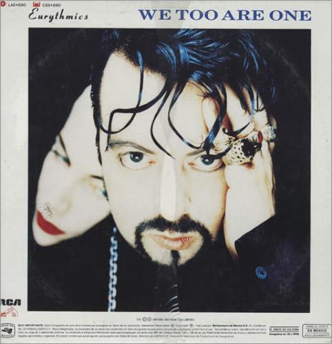 Eurythmics We Too Are One vinyl LP album (LP record) Mexican EURLPWE242830