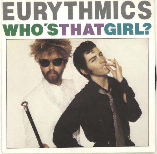 Eurythmics Who's That Girl? 7" vinyl single (7 inch record / 45) French EUR07WH691760