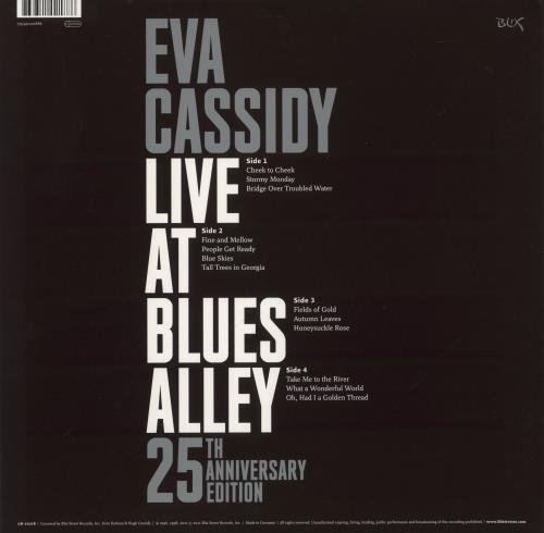 Eva Cassidy Live At Blues Alley - NAD2021 2-LP vinyl record set (Double LP Album) UK E.C2LLI868630