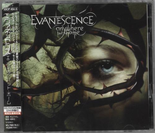 Evanescence Anywhere But Home 2-disc CD/DVD set Japanese ESC2DAN864962