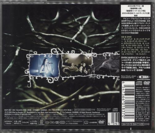 Evanescence Anywhere But Home 2-disc CD/DVD set Japanese ESC2DAN864962