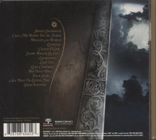 Evanescence The Open Door CD album (CDLP) UK ESCCDTH722915