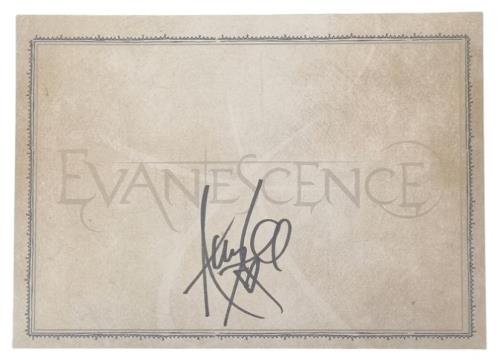 Evanescence The Ultimate Collection + 2 Autographs Vinyl Box Set UK ESCVXTH821791
