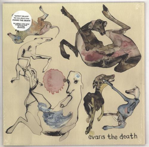 Evans The Death Expect Delays - Pink Vinyl vinyl LP album (LP record) US 00BLPEX738871