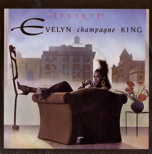 Evelyn 'Champagne' King Flirt 7" vinyl single (7 inch record / 45) German EKI07FL562136