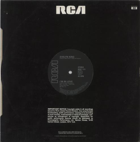 Evelyn 'Champagne' King Get Loose 12" vinyl single (12 inch record / Maxi-single) UK EKI12GE891165