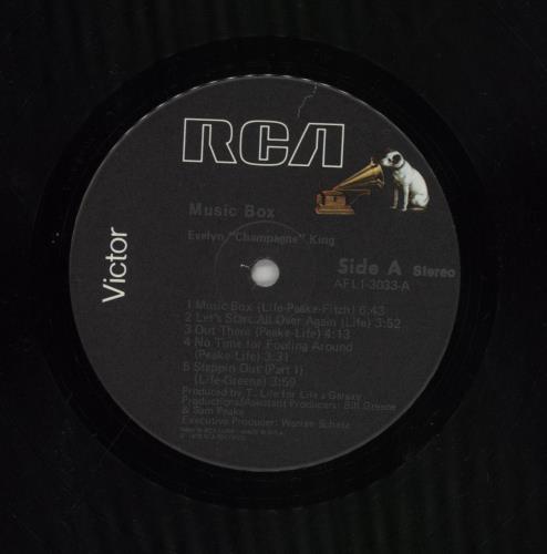 Evelyn 'Champagne' King Music Box vinyl LP album (LP record) US EKILPMU859165