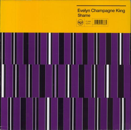 Evelyn 'Champagne' King Shame 12" vinyl single (12 inch record / Maxi-single) UK EKI12SH810979