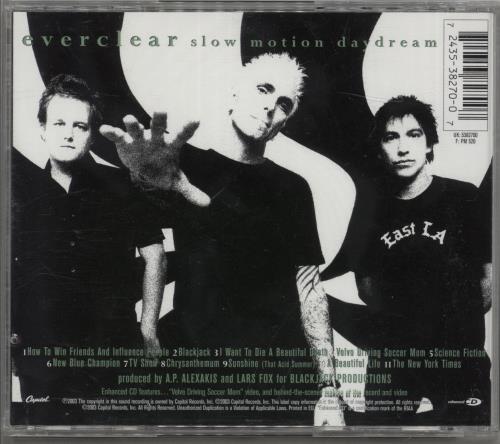 Everclear Slow Motion Daydream CD album (CDLP) UK EVCCDSL236471