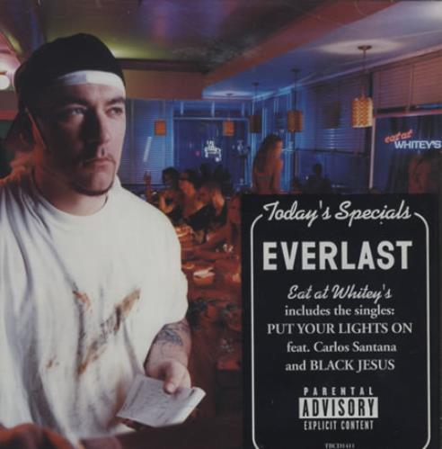 Everlast Eat At Whitey's CD album (CDLP) UK EVTCDEA395024