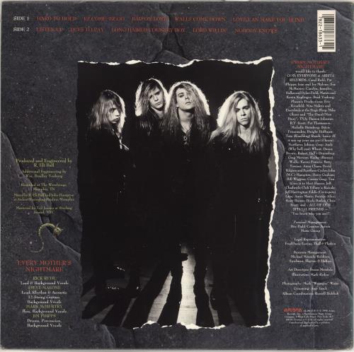 Every Mother's Nightmare Every Mother's Nightmare vinyl LP album (LP record) US E0ILPEV709506