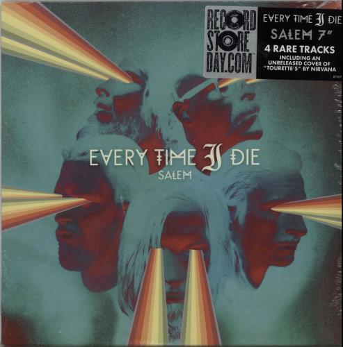 Every Time I Die Salem - RSD Swirl Vinyl - Sealed 7" vinyl single (7 inch record / 45) US F5V07SA652546