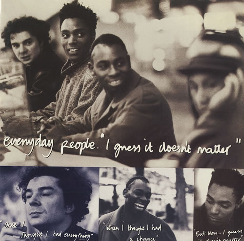 Everyday People (90s) I Guess It Doesn't Matter 7" vinyl single (7 inch record / 45) UK EV907IG493071