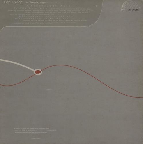 Everyday People I Can't Sleep 12" vinyl single (12 inch record / Maxi-single) UK I4J12IC868715