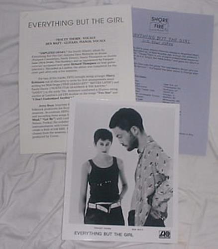 Everything But The Girl Amplified Heart media press pack US EVEPPAM73146